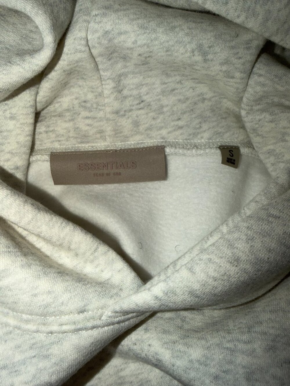 🕊️ Fear of God ESSENTIALS Hoodie | Light Oatmeal | - Picture 2 of 6